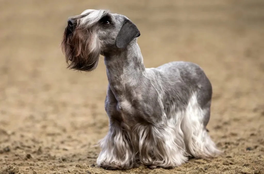 The Cesky Terrier Dog